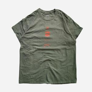 green 2Pac T-shirt with a graphics on the back and front
